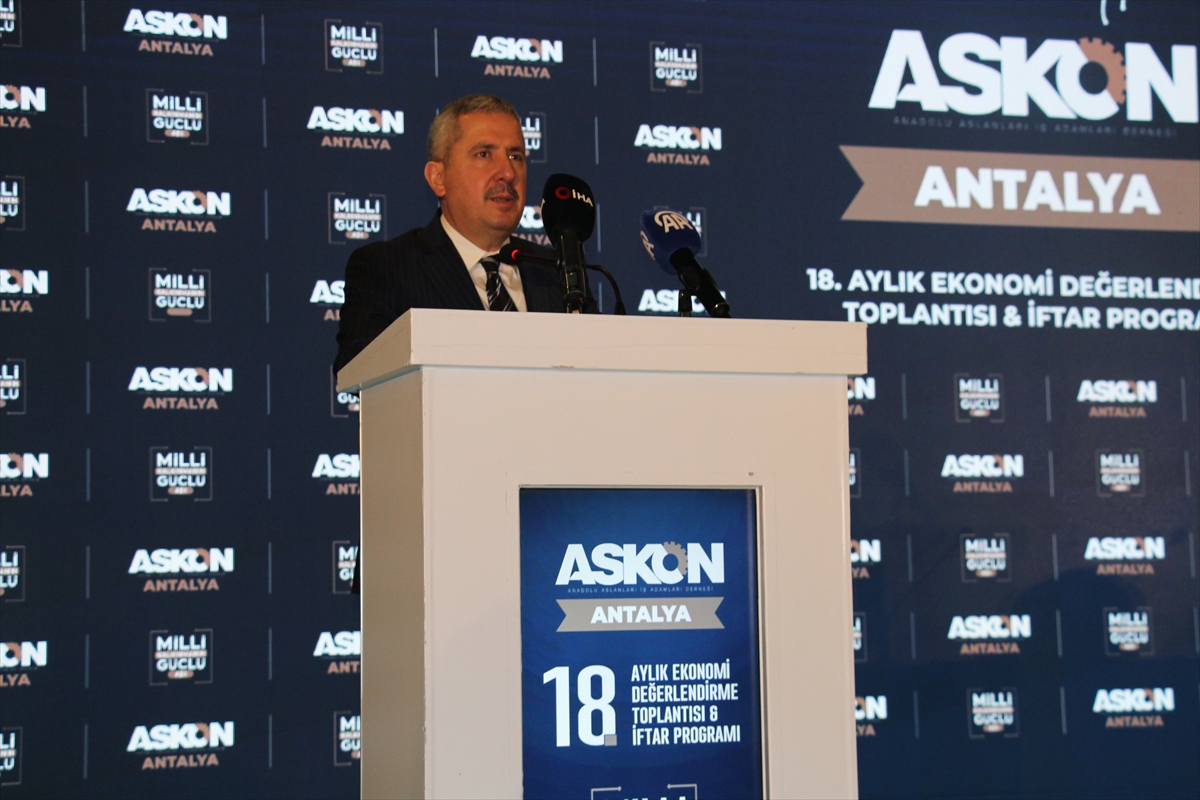 ASKON 18. Aylık Ekonomi Değerlendirme Toplantısı Antalya'da yapıldı