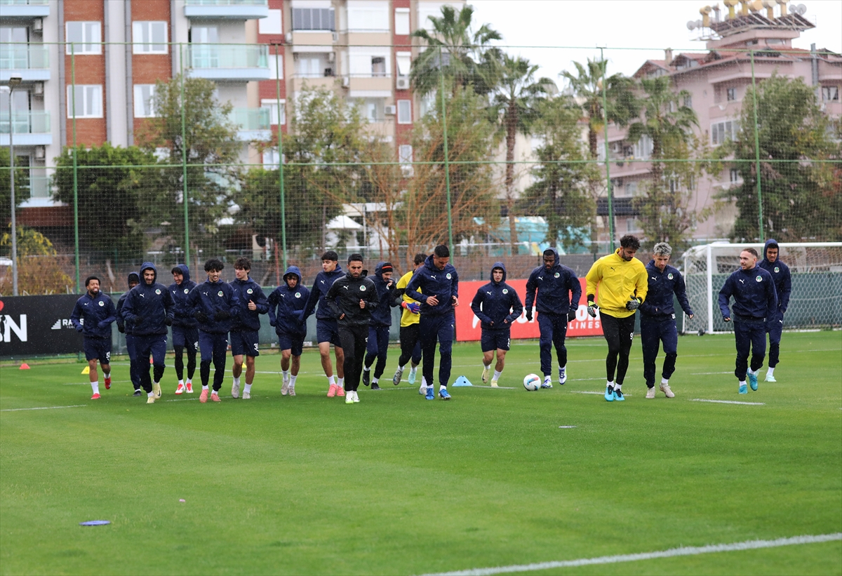 Corendon Alanyaspor, Onvo Antalyaspor maçı hazırlıklarına başladı