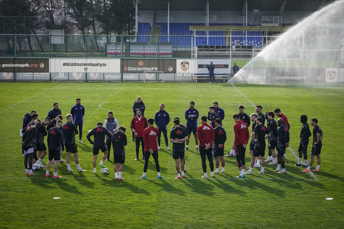 Gaziantep FK, Kayserispor maçı hazırlıklarını tamamladı