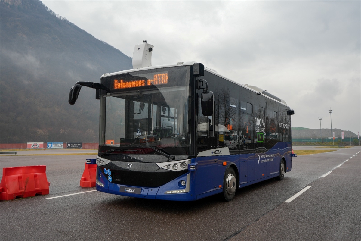 Karsan Otonom e-ATAK, İtalya'da test sürüşü ile tanıtıldı