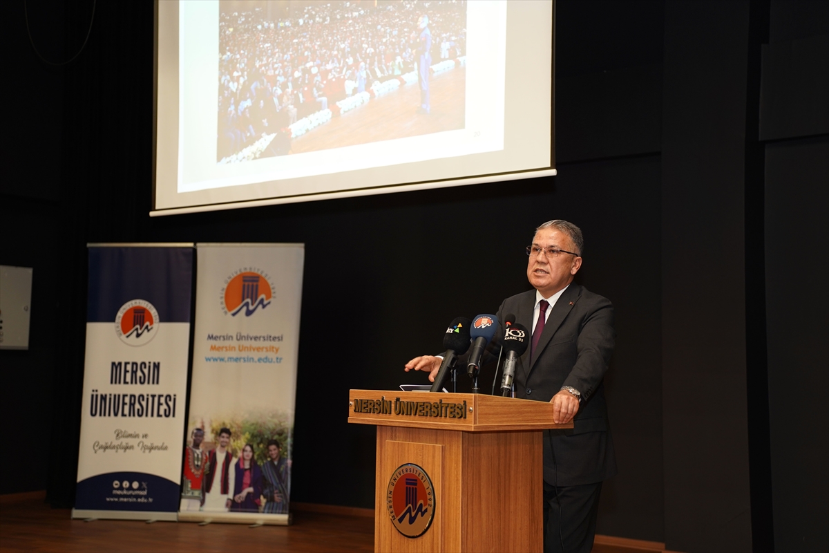 Mersin Üniversitesi Rektörü Prof. Dr. Erol Yaşar, üniversitenin projelerini anlattı: