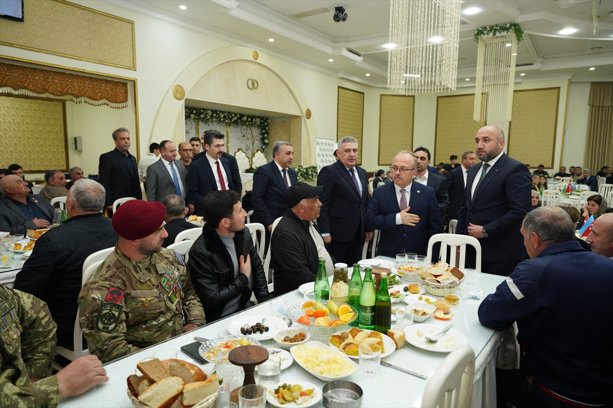 MÜSİAD Azerbaycan, Şabran ilinde iftar programı düzenledi