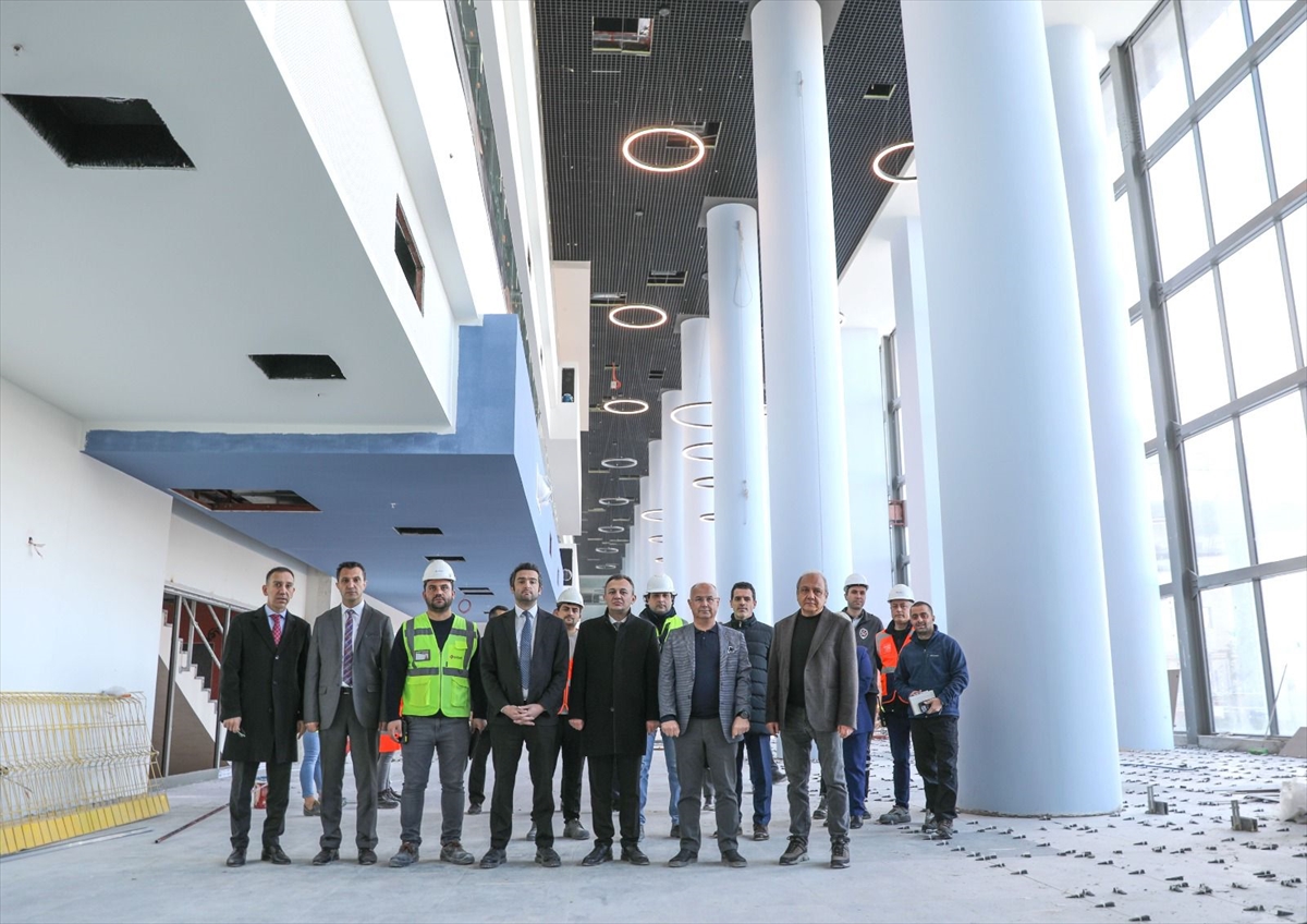 Samsun Şehir Hastanesi'nin inşaatı yüzde 100'e yaklaştı