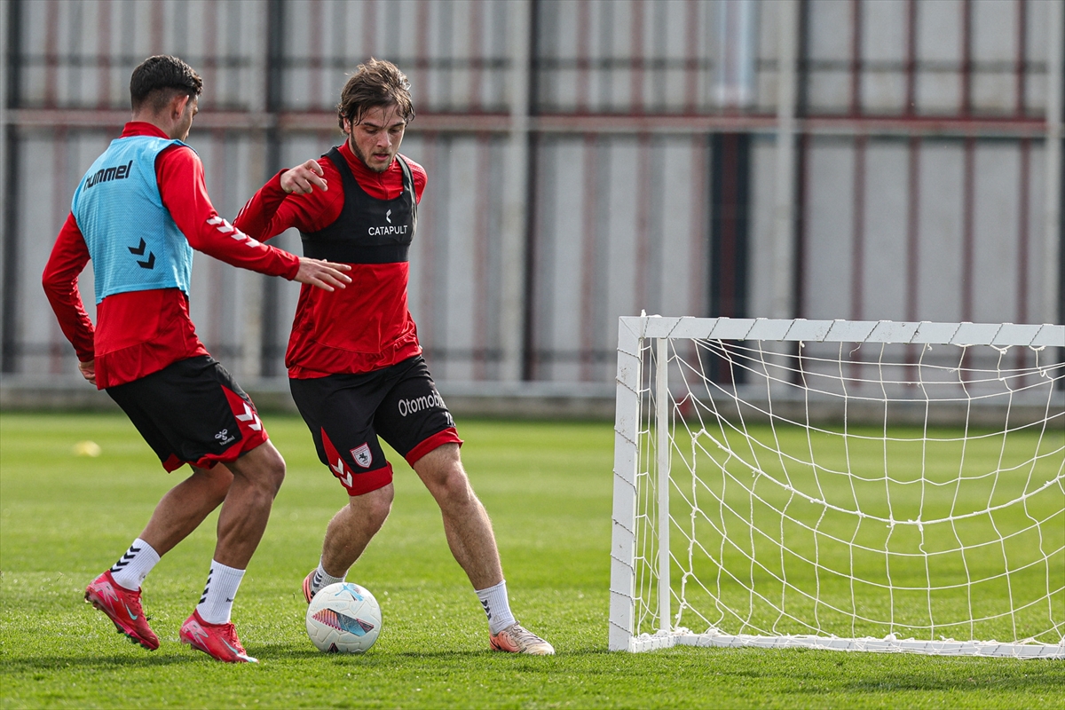 Samsunspor, Fenerbahçe maçı hazırlıklarını sürdürdü