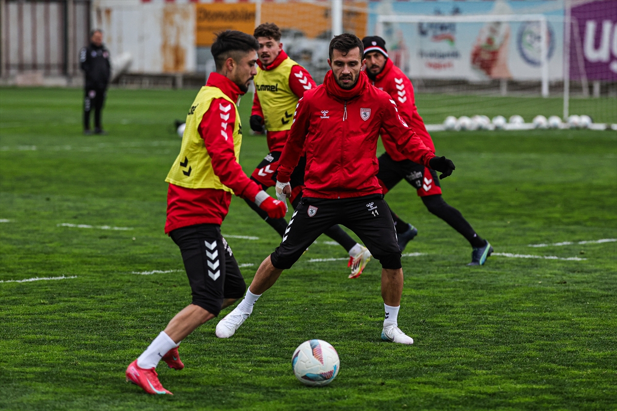 Samsunspor, Kasımpaşa maçının hazırlıklarını sürdürdü