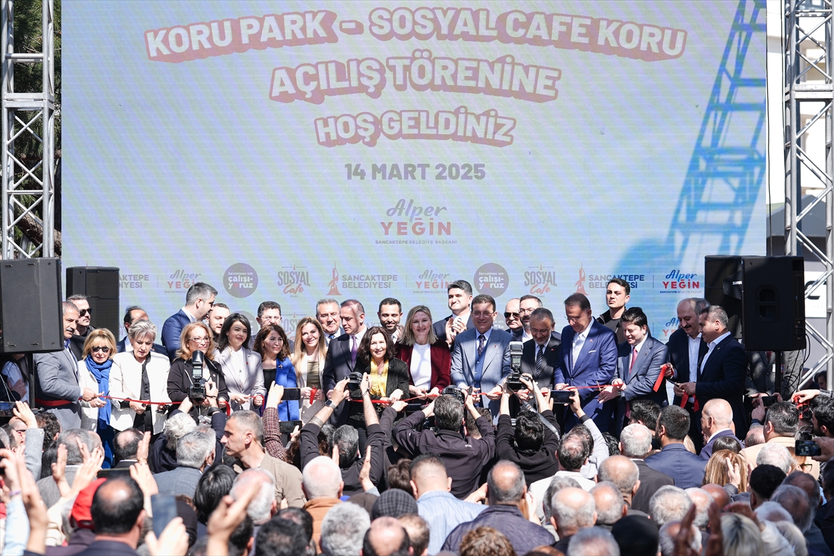 Sancaktepe'de Koru Park açıldı