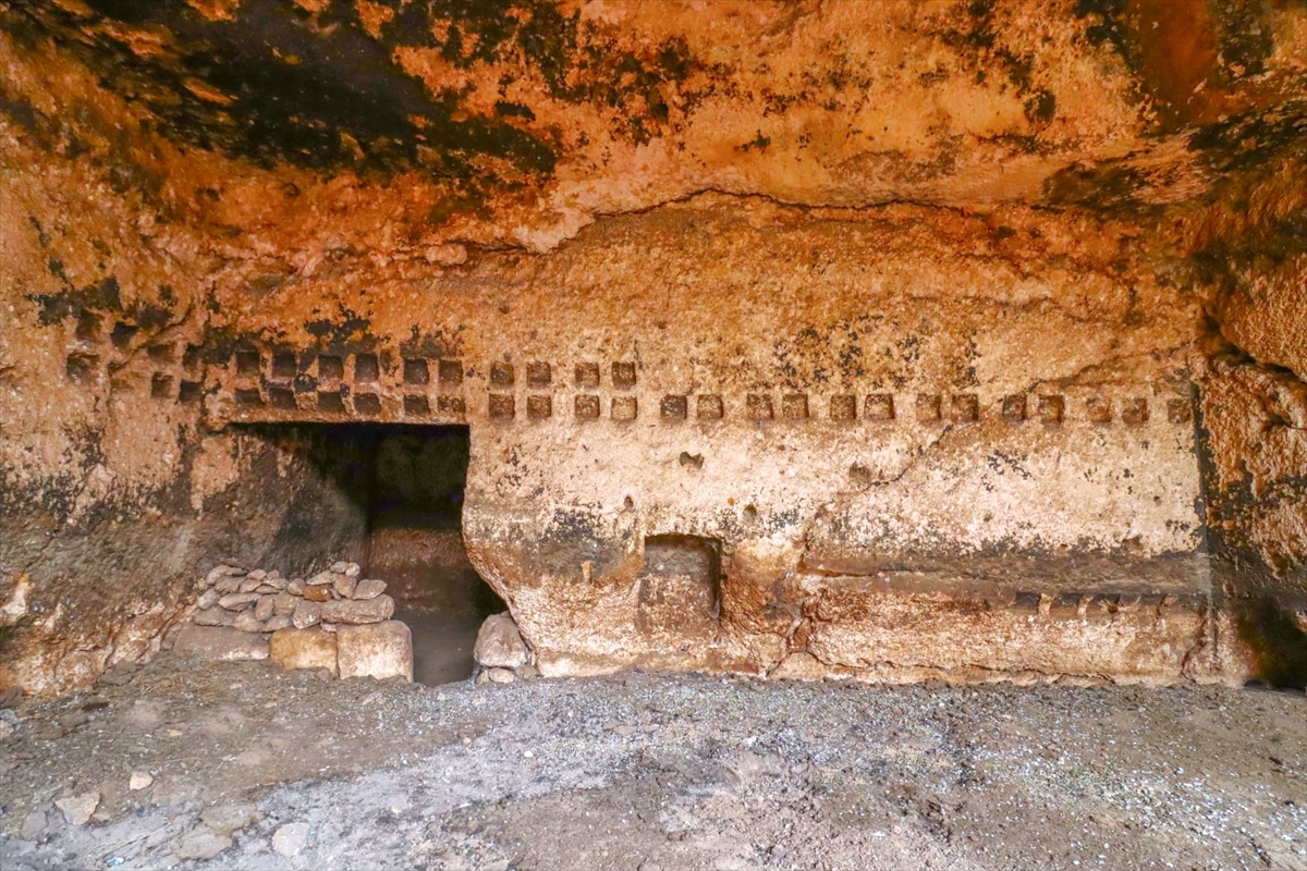 Şanlıurfa'da bulunan Roma dönemine ait columbariumlar kayıt altına alınıyor