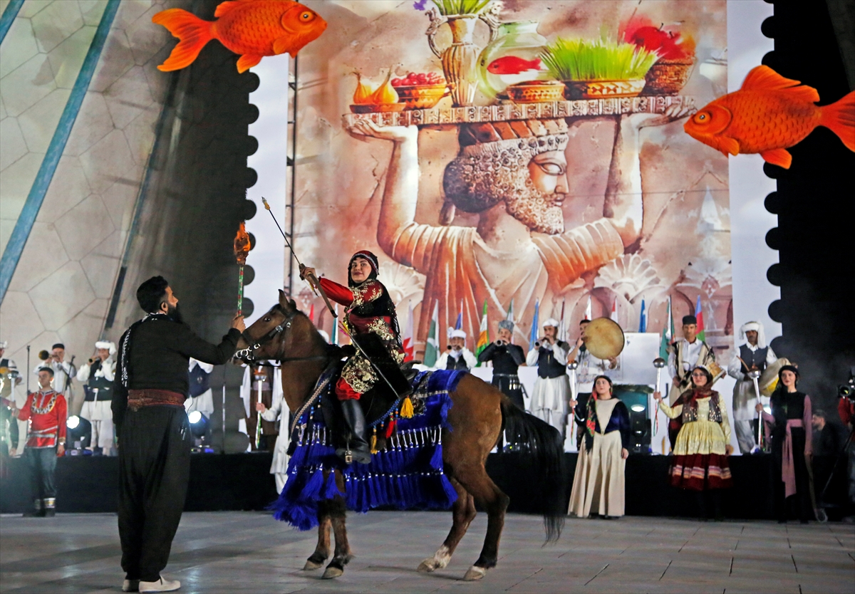 Tahran'da Uluslararası Nevruz Festivali'nin açılış töreni yapıldı