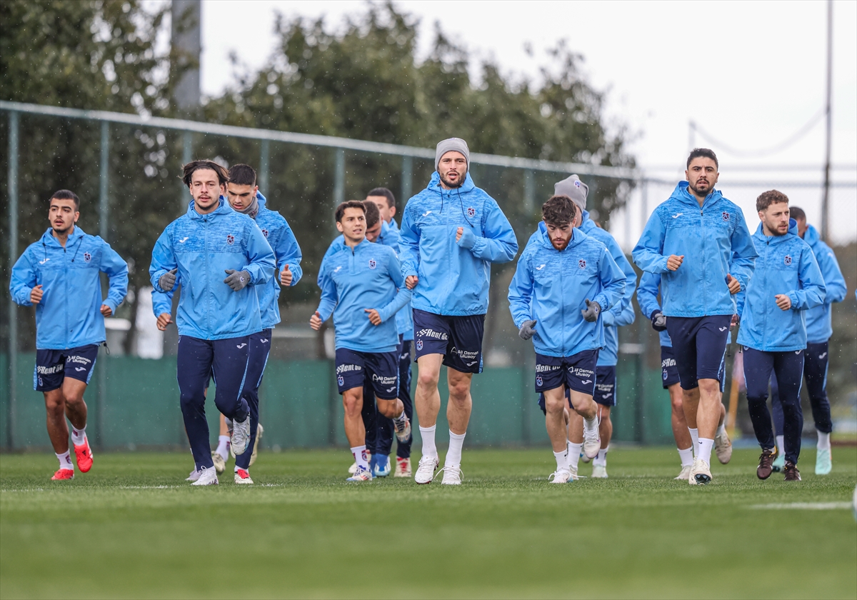 Trabzonspor, Göztepe maçının hazırlıklarına devam etti